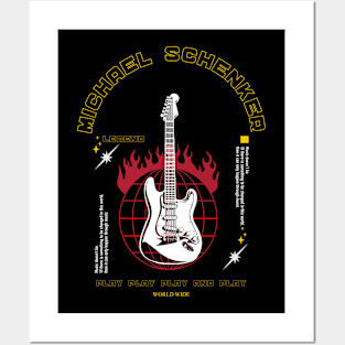 Michael Schenker Posters and Art